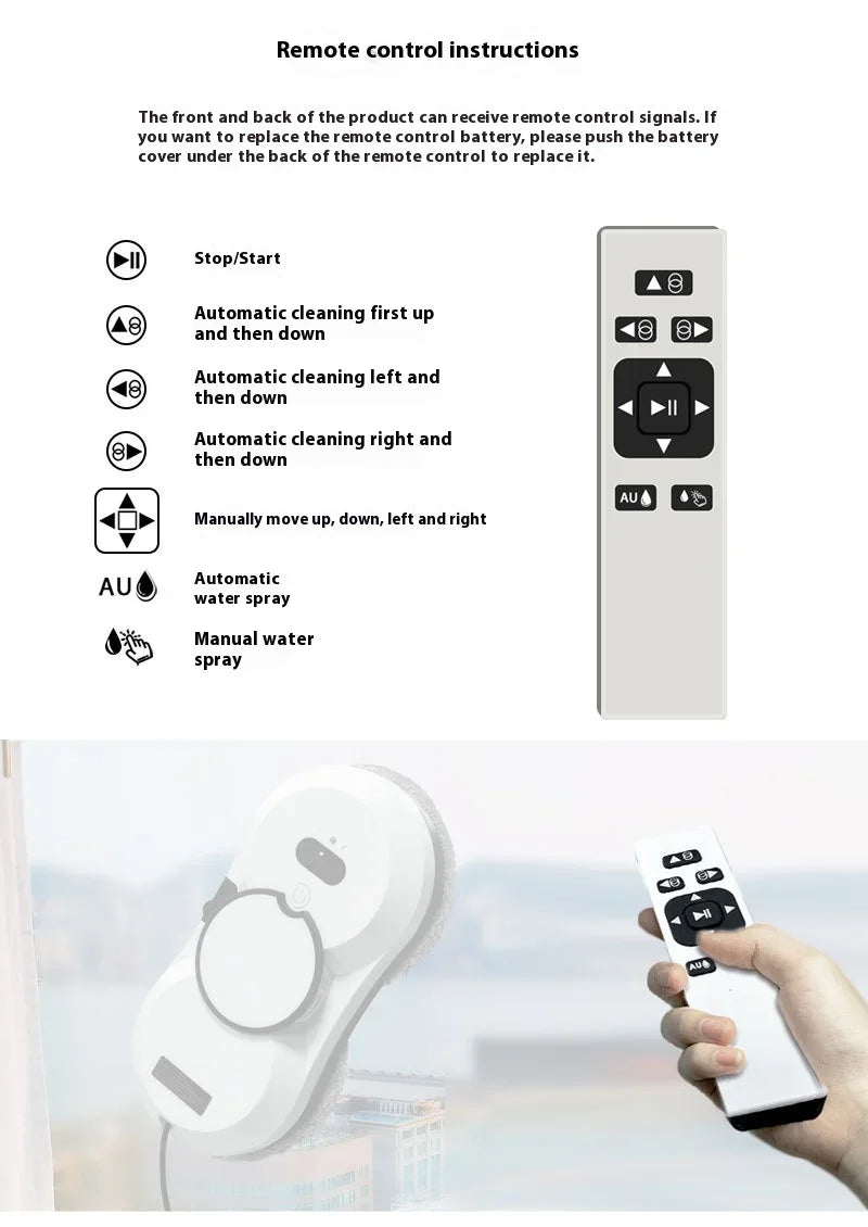 ClearBuddy. Your smart little helper for sparkling clean glass.