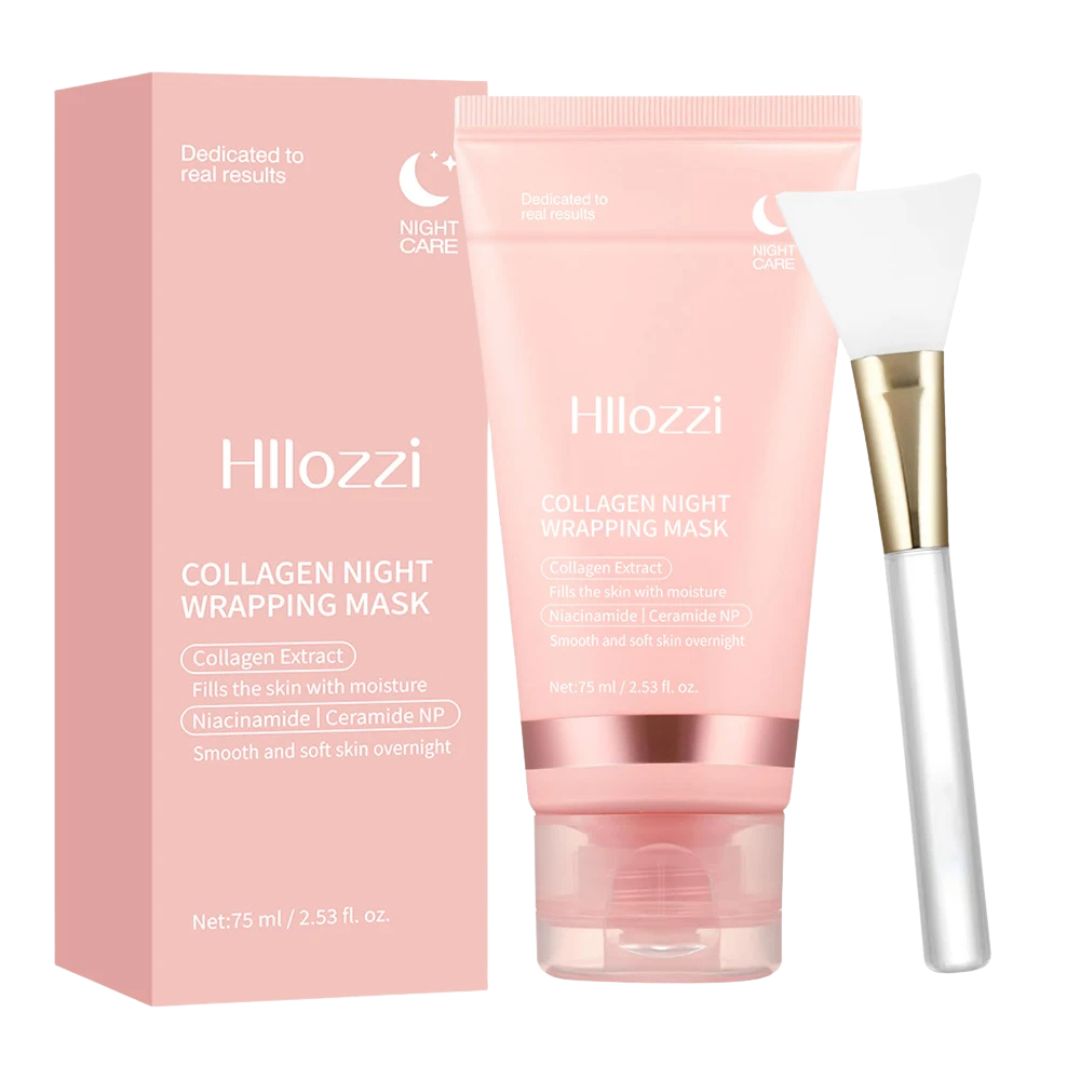Collagen Overnight Wrap Mask with Jelly Brush