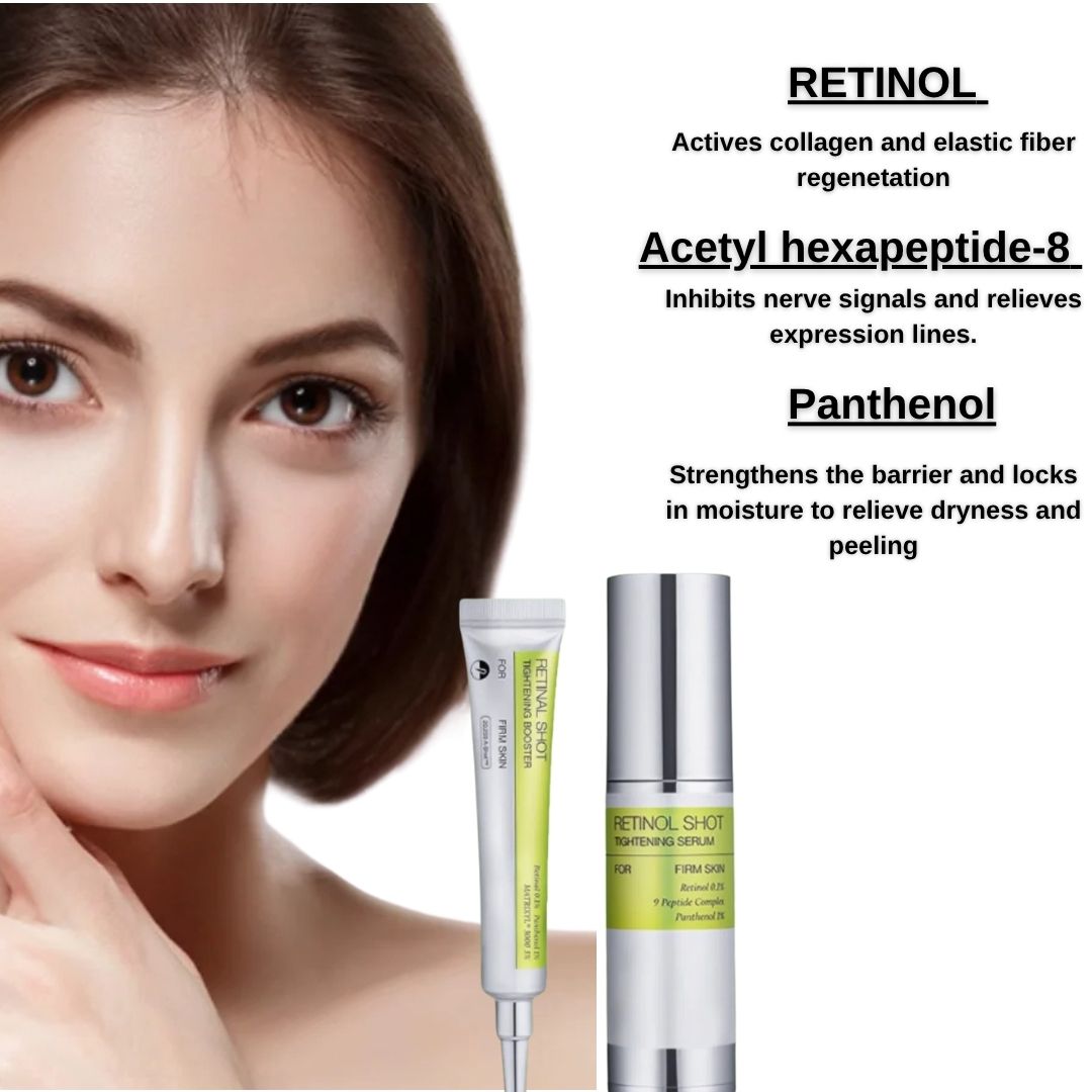 FirmShot Retinol, Youth in Every Drop.