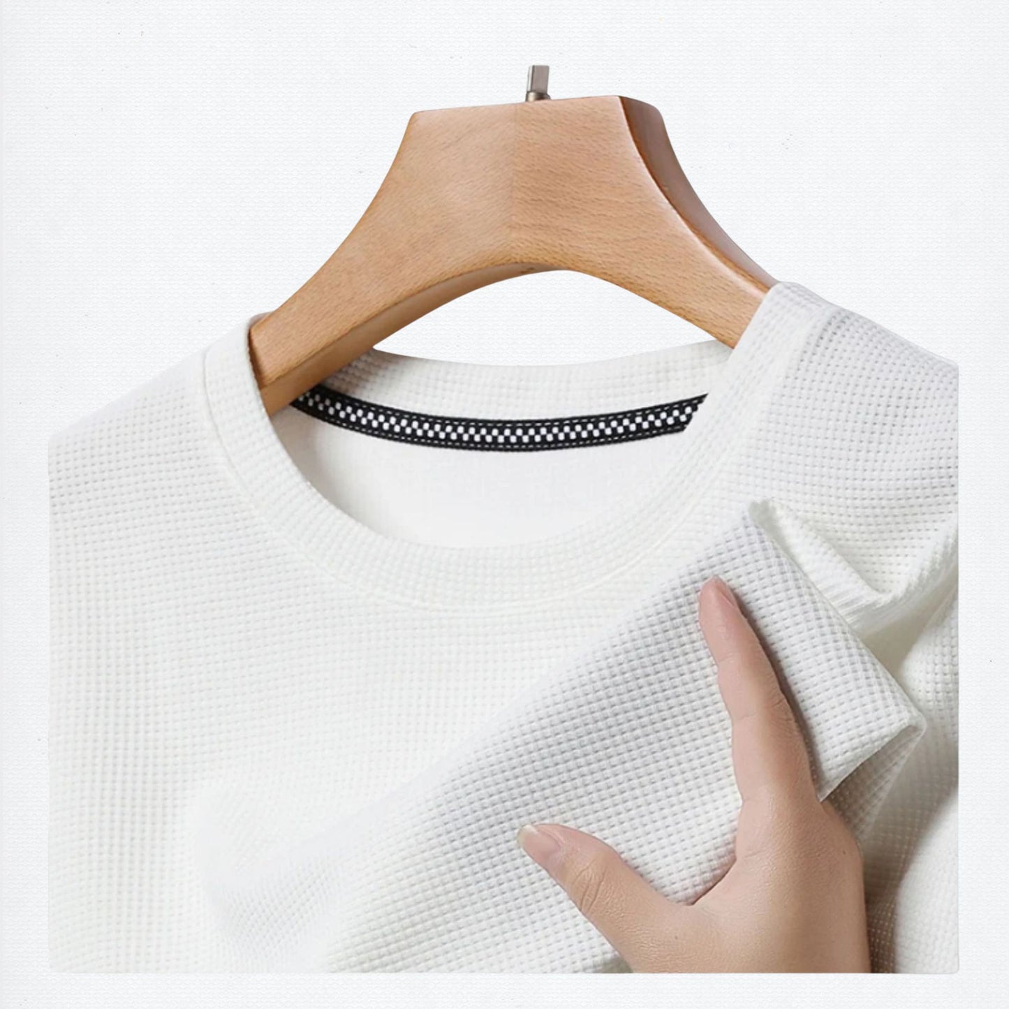 Free & Light – Waffle Tee for Men Who Rock Big Style