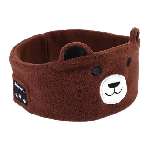 SleepTunes Kids Bluetooth Headband – Soft Music Sleep Mask with Cute Animal Design