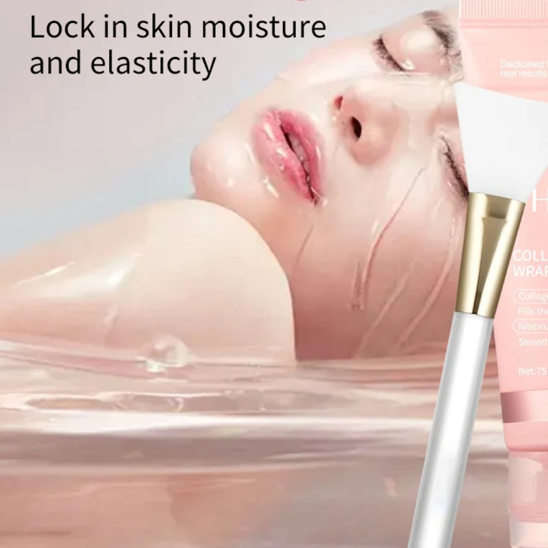 Collagen Overnight Wrap Mask with Jelly Brush