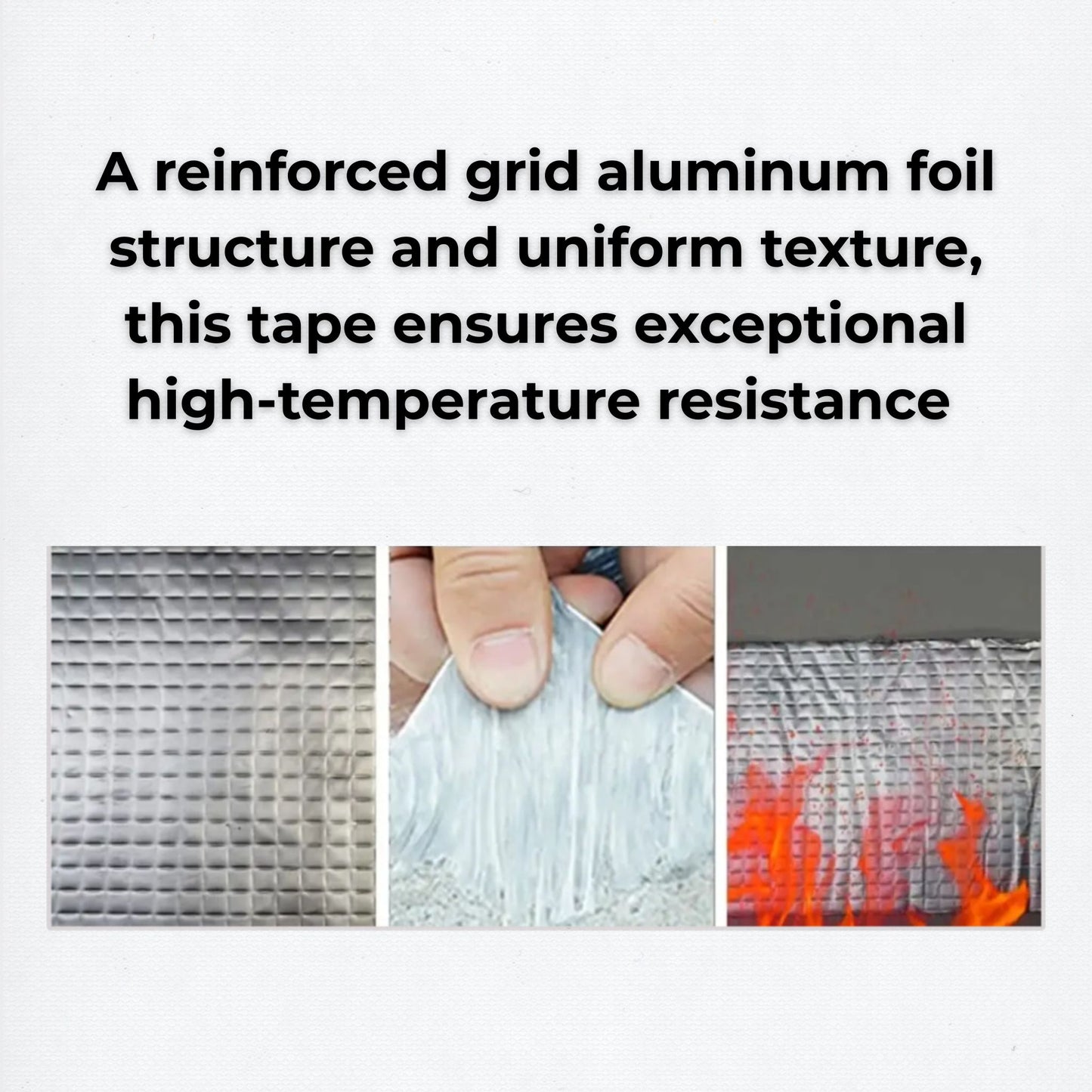 FixSeal Pro – Heavy-Duty Waterproof Aluminum Butyl Tape