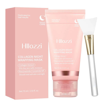 Collagen Overnight Wrap Mask with Jelly Brush