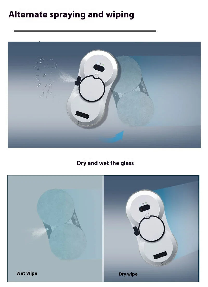 ClearBuddy. Your smart little helper for sparkling clean glass.