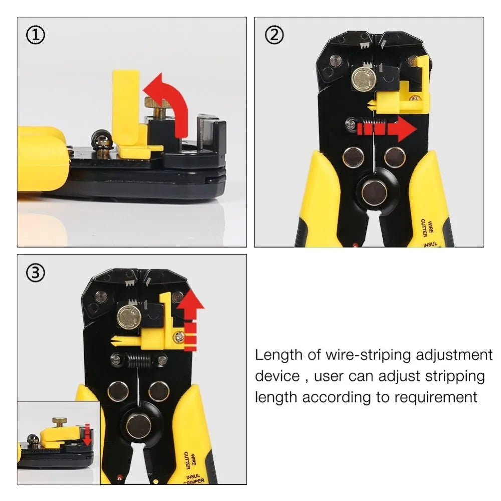 ESPLB 3-in-1 Automatic Wire Stripper, Crimper & Cutter – Self-Adjusting Tool