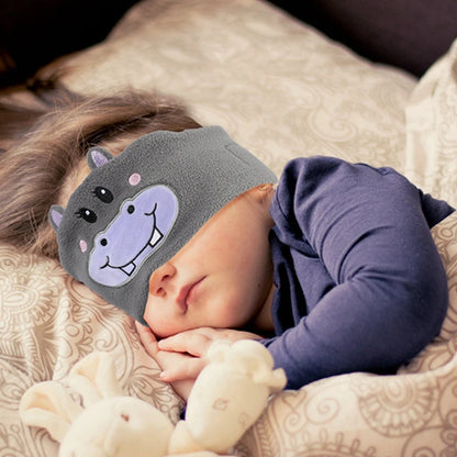SleepTunes Kids Bluetooth Headband – Soft Music Sleep Mask with Cute Animal Design