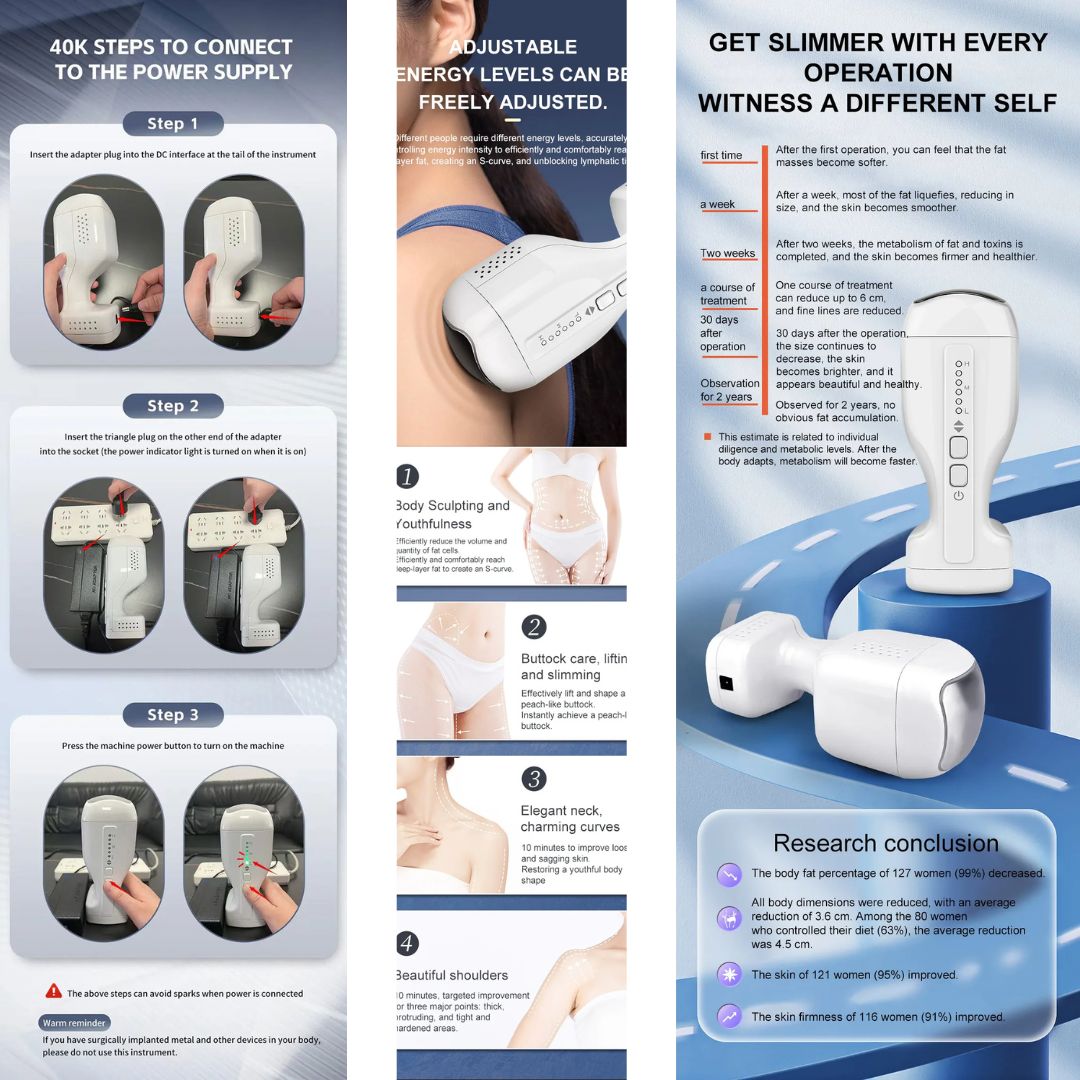 SlimVac Pro™. Redefine your body from home. Visible results. Painless.