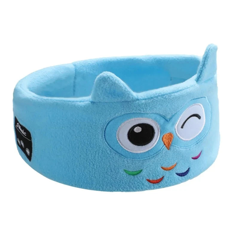 SleepTunes Kids Bluetooth Headband – Soft Music Sleep Mask with Cute Animal Design
