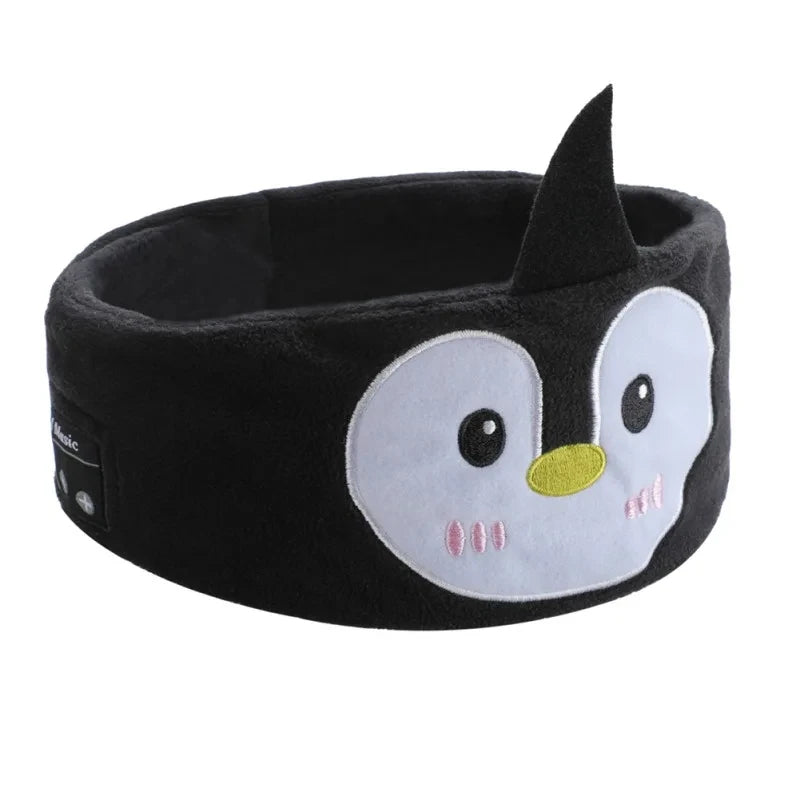 SleepTunes Kids Bluetooth Headband – Soft Music Sleep Mask with Cute Animal Design