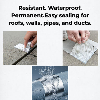 FixSeal Pro – Heavy-Duty Waterproof Aluminum Butyl Tape